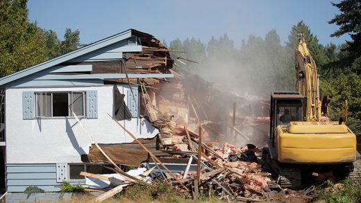 House Demolition Machine